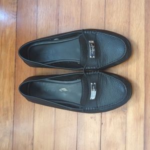 Black Coach Federica Loafers